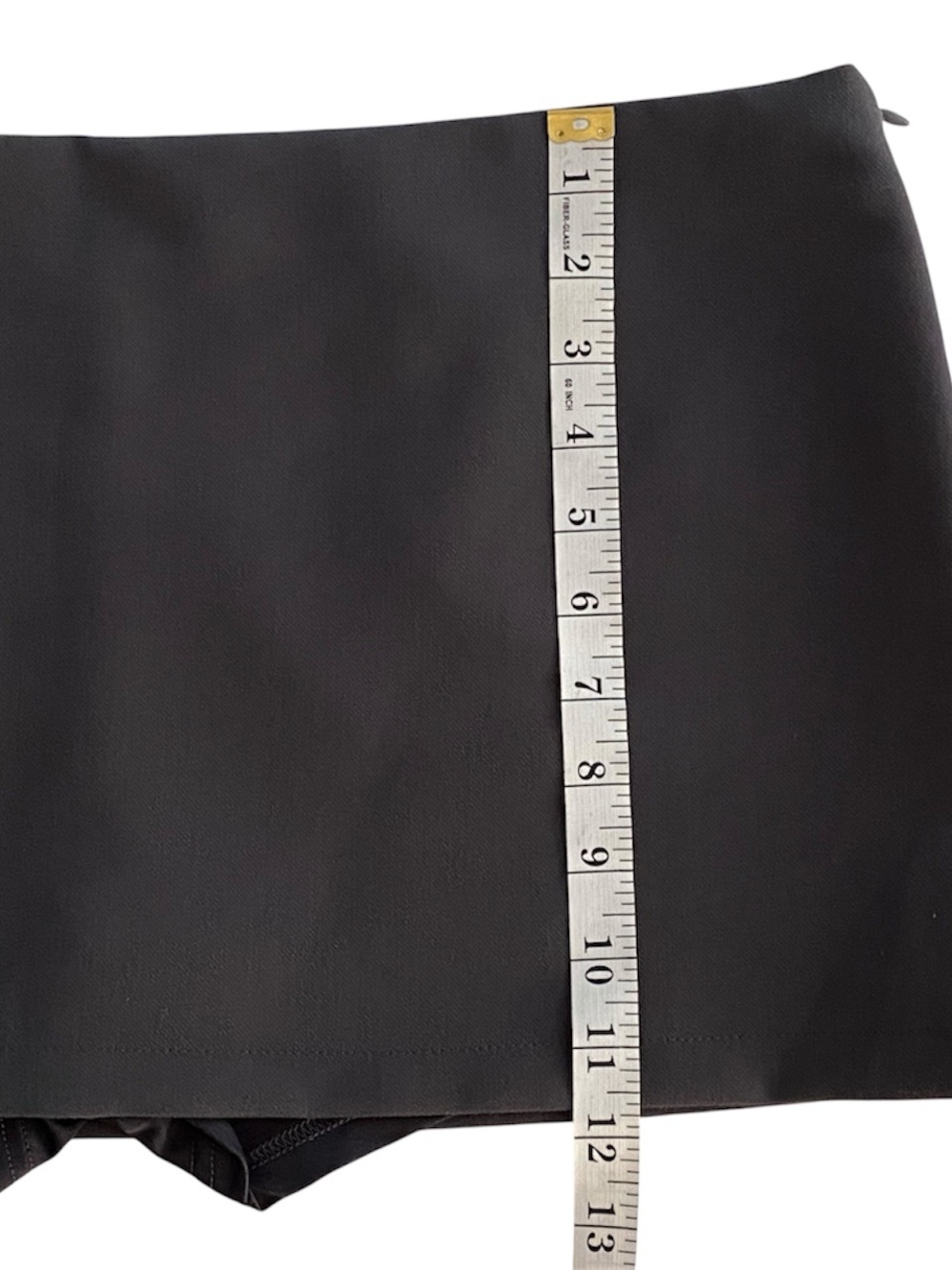 Edikted Piper Dark Gray Micro Mini Skort Skirt with Shorts Women's Size XL - Picture 8 of 12